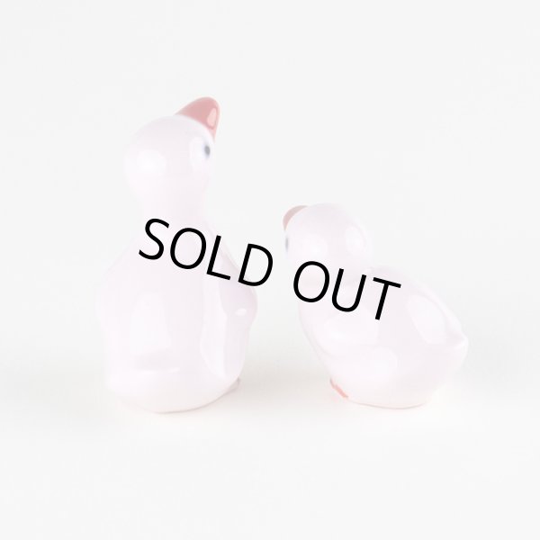 画像2: アヒル(親子)ペアー 置物 (2)