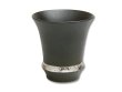 【有田焼】いぶし銀（反り型）日本酒グラス　SAKE GLASS