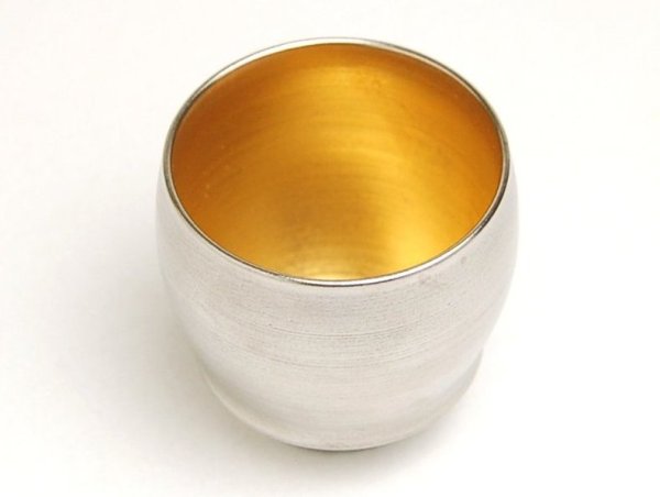 画像2: 銀閣(丸型)日本酒グラス SAKE GLASS (2)
