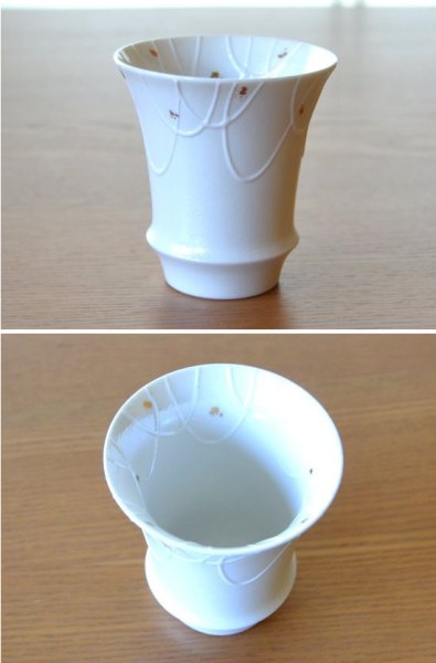 画像4: 結 半酒器セット(木箱入)※盃は「反型」 (4)