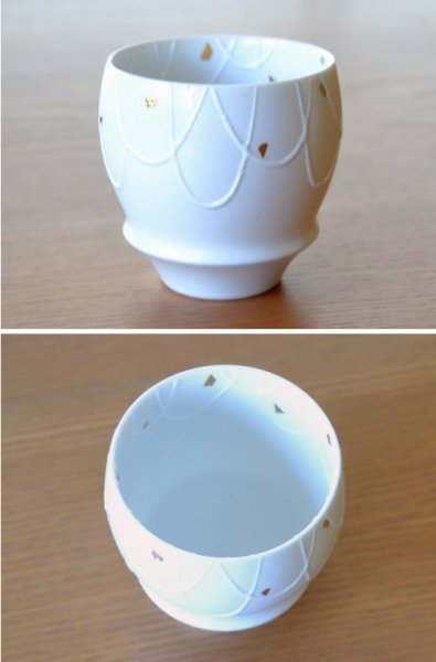 画像4: 結 半酒器セット(木箱入)※盃は「丸型」 (4)