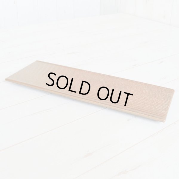 画像3: ブロンド さざ波長角皿 (3)