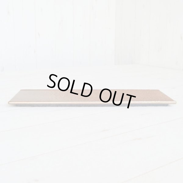 画像4: ブロンド さざ波長角皿 (4)