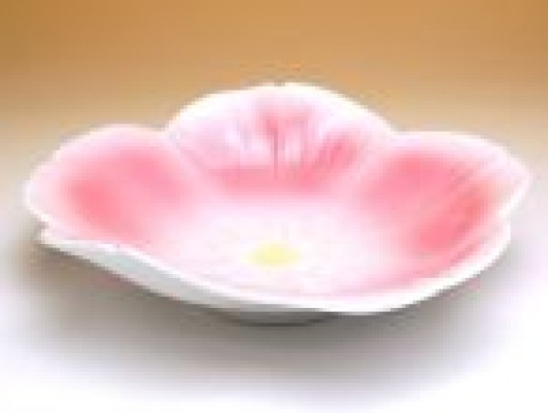 画像2: 夢さくら 桜皿(大) (2)