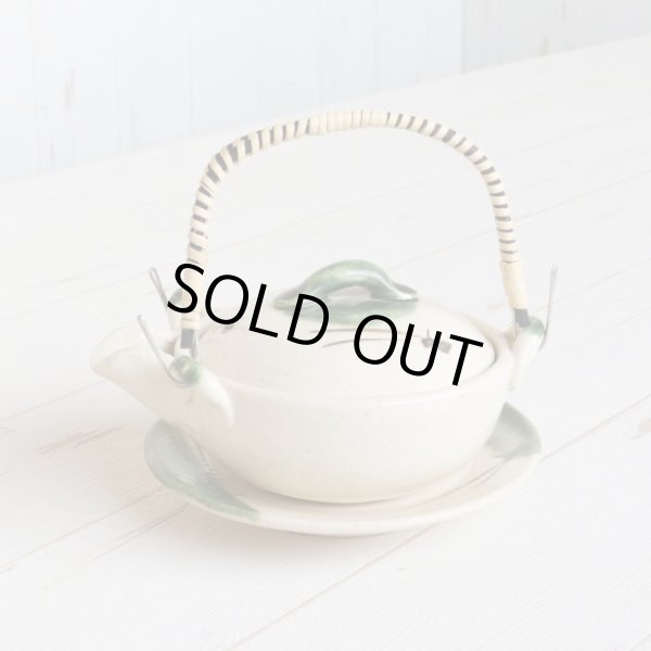 画像3: 織部松葉 土瓶蒸し（新） (3)