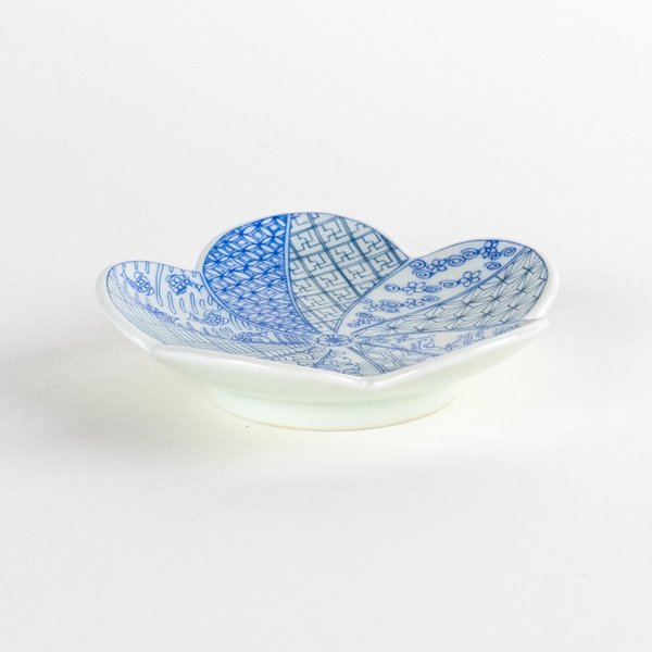 画像3: 錦祥瑞（青）　梅小皿 (3)