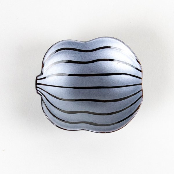 画像5: 錦銀彩べっ甲釉　瓢形小付 (5)