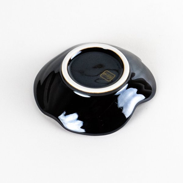 画像6: 錦銀彩べっ甲釉　瓢形小付 (6)