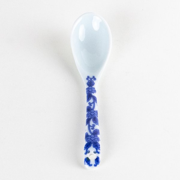 画像5: 唐草（青）　スプーン (5)