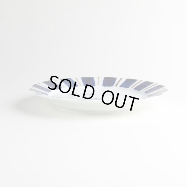 画像3: 呉須十草 （丸）５寸皿 (3)