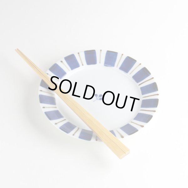 画像4: 呉須十草 （丸）５寸皿 (4)