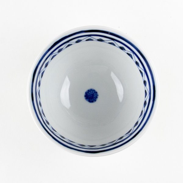 画像3: 剣先紋(青) 茶碗 (3)