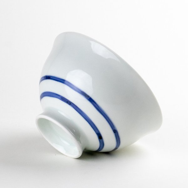 画像6: 剣先紋(青) 茶碗 (6)