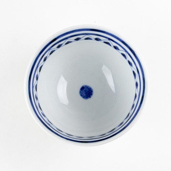 画像3: 剣先紋（赤） 茶碗 (3)