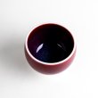 画像3: 辰砂 ぐい飲み（馬場真右エ門窯 / 木箱入） (3)