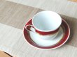 画像3: シルクロード コーヒー碗皿（馬場真右エ門窯 / 木箱入） (3)