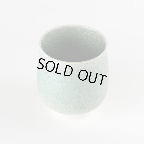 画像3: うぐいす釉 （小）湯呑（馬場真右エ門窯/木箱付） (3)