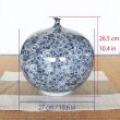 画像5: 染付蛸唐草 丸壷 真右エ門窯 初代真右衛門 作 (5)
