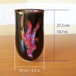 画像5: 夢の幻想花 花瓶 真右エ門窯 二代真右衛門 馬場九洲夫 作 (5)
