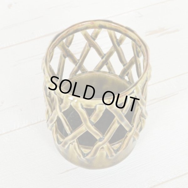 画像2: 茶彩かごめ 箸立 (2)