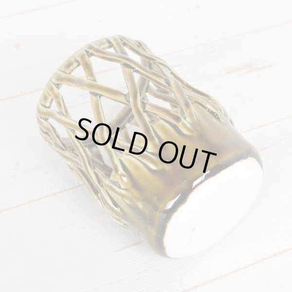 画像3: 茶彩かごめ 箸立 (3)