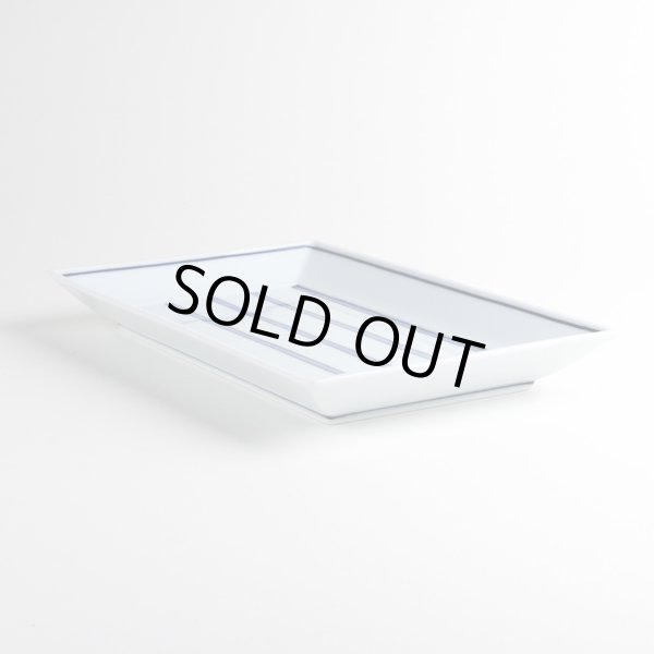 画像3: 呉須ライン 焼皿 (3)