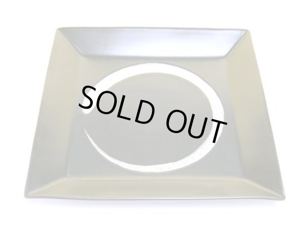 画像2: 黒プラチナ刷毛 額渕尺皿 (2)