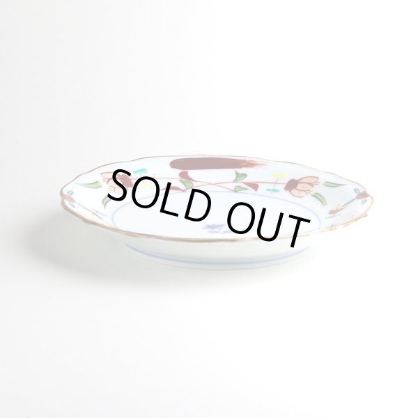 画像3: 花飾り ６寸皿 (3)