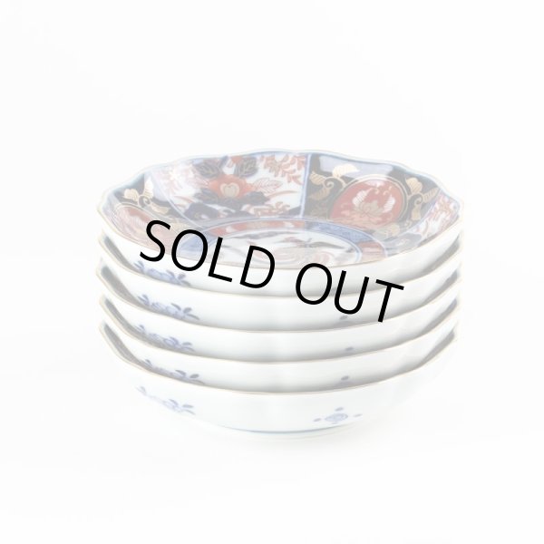 画像9: 古伊万里金彩牡丹 4.5寸皿 (9)