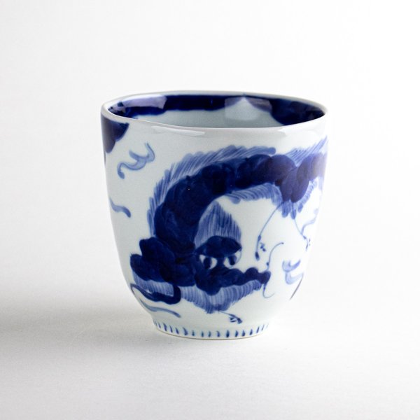 画像3: 雲龍(青)マグカップ (3)