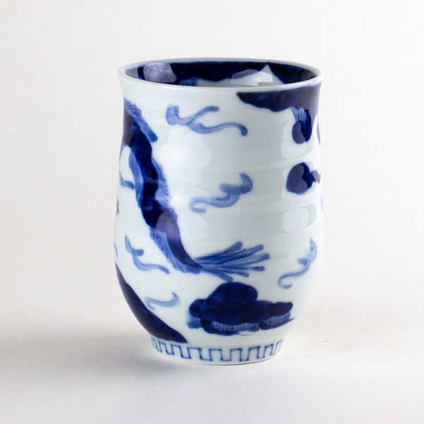 画像3: 雲龍 手造り湯呑(大) (3)