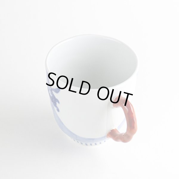 画像4: 【名入れ・名前入り】なごみ月兎（赤） マグカップ (4)