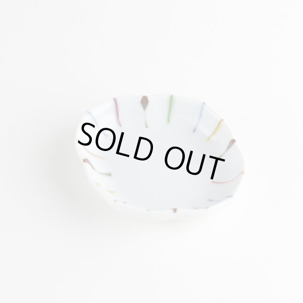 画像3: 染錦線十草 木甲小皿 (3)