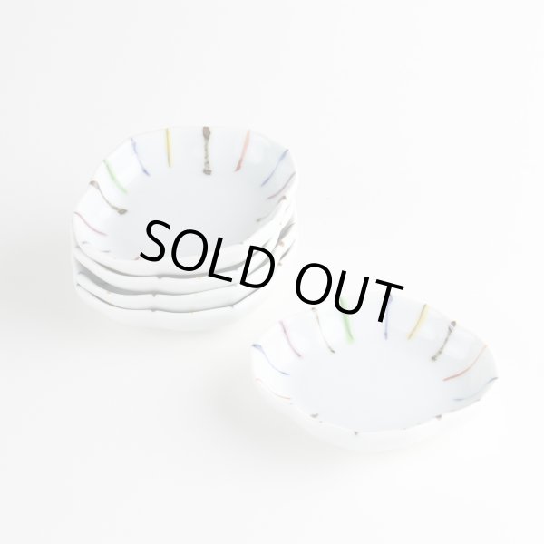 画像8: 染錦線十草 木甲小皿 (8)