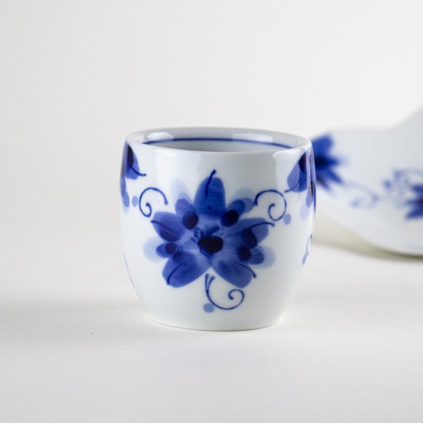 画像3: さくら草 茶托付き煎茶 (3)