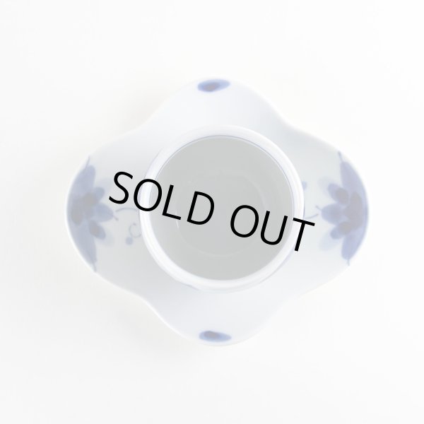 画像4: さくら草 茶托付き煎茶 (4)