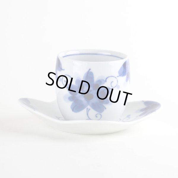 画像5: さくら草 茶托付き煎茶 (5)