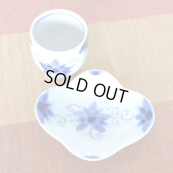 画像4: さくら草 茶托付煎茶 Ｕ平急須茶器揃 (4)