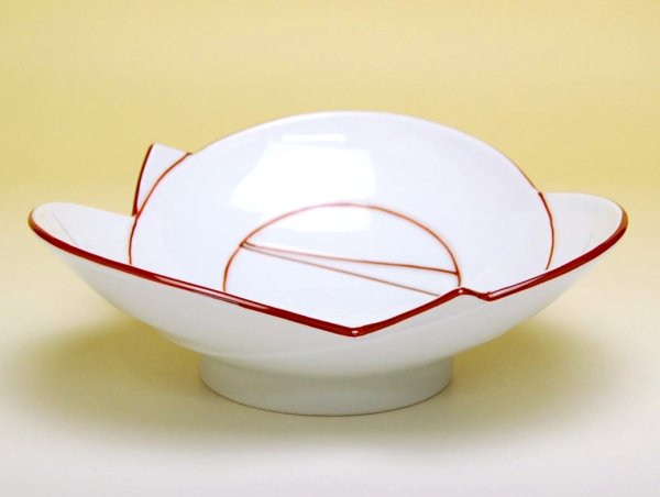 画像2: 朱線むすび 預け鉢 (2)