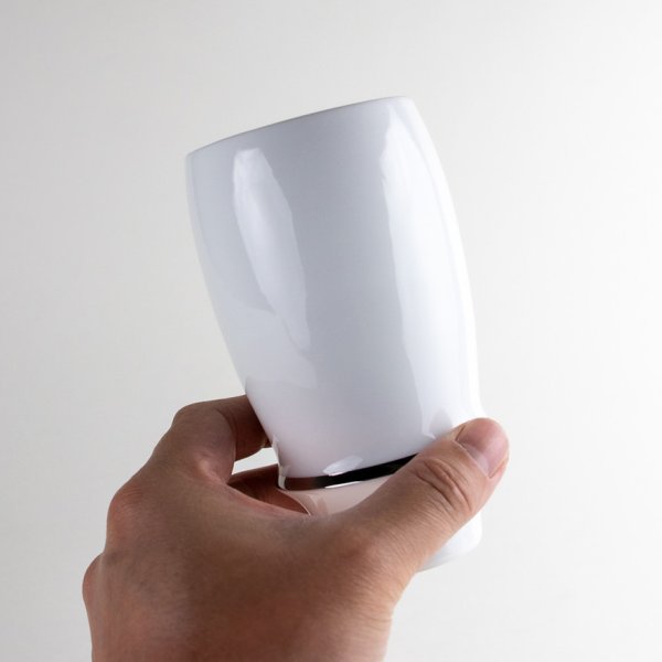 画像4: エンゼルリング(白) プレミアムビアグラス (4)