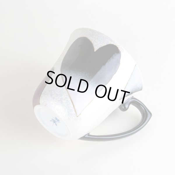 画像5: ハート（黒） マグカップ (5)