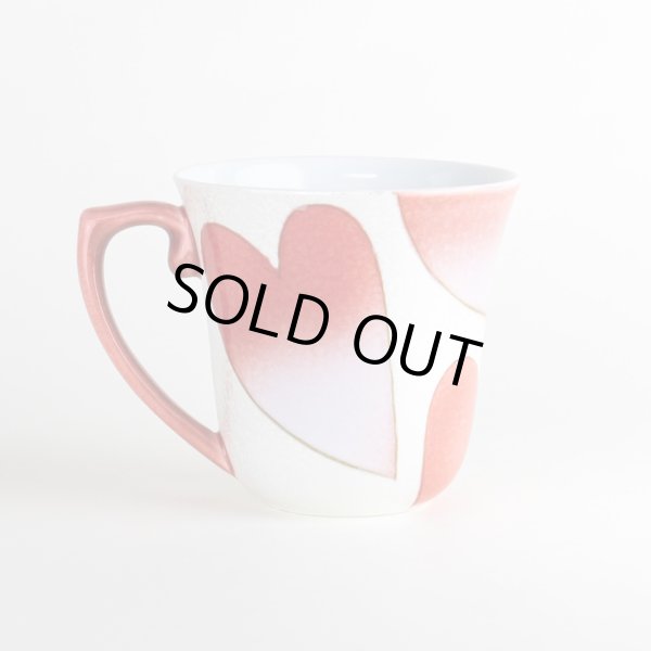 画像2: ハート（赤） マグカップ (2)