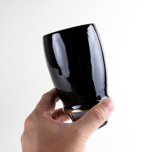 画像4: エンゼルリング(黒) プレミアムビアグラス (4)