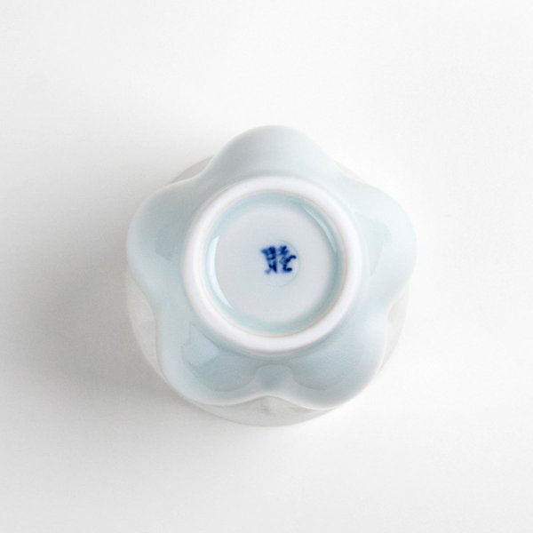 画像5: 【名入れ・名前入り】華の舞(薄緑) 桜湯呑 (5)