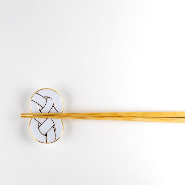 画像3: 金線あわじ結び 箸置 (3)