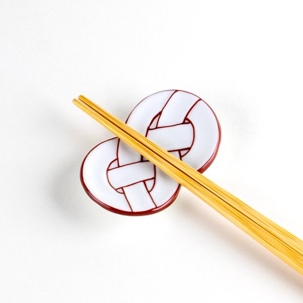 画像3: 朱線あわじ結び 箸置 (3)