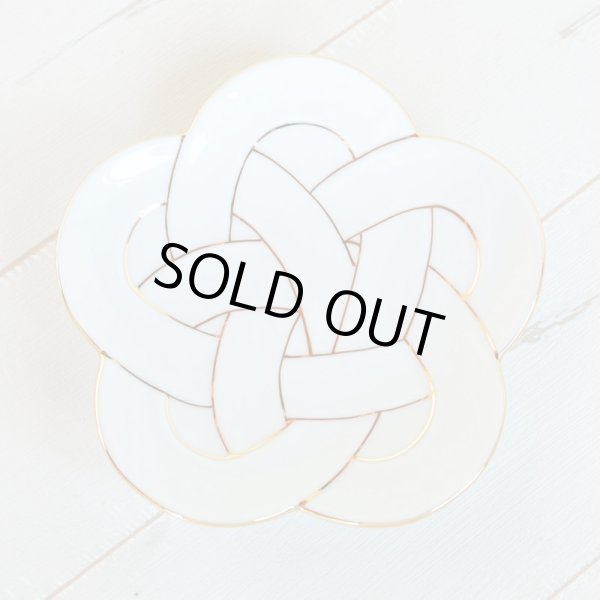 画像2: 金線梅むすび 銘々皿 (2)