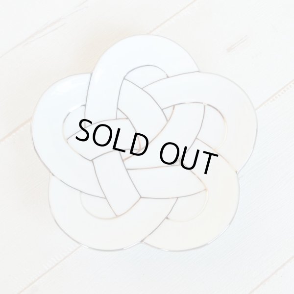 画像2: プラチナ線梅むすび 銘々皿 (2)