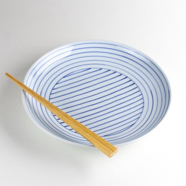 画像4: 線もよう 7寸皿 (4)