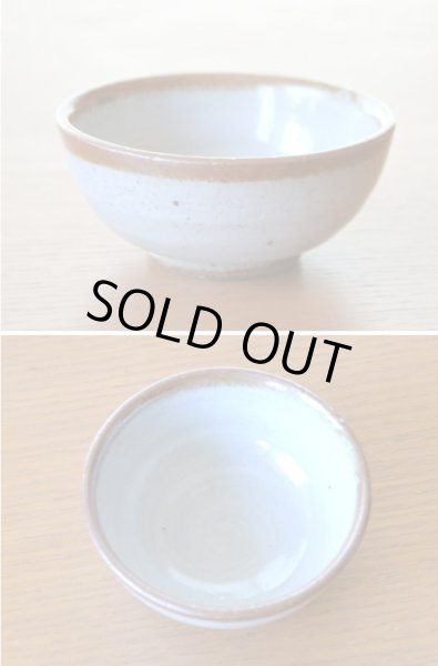 画像3: 唐津粉引 日本酒 半酒器セット (3)